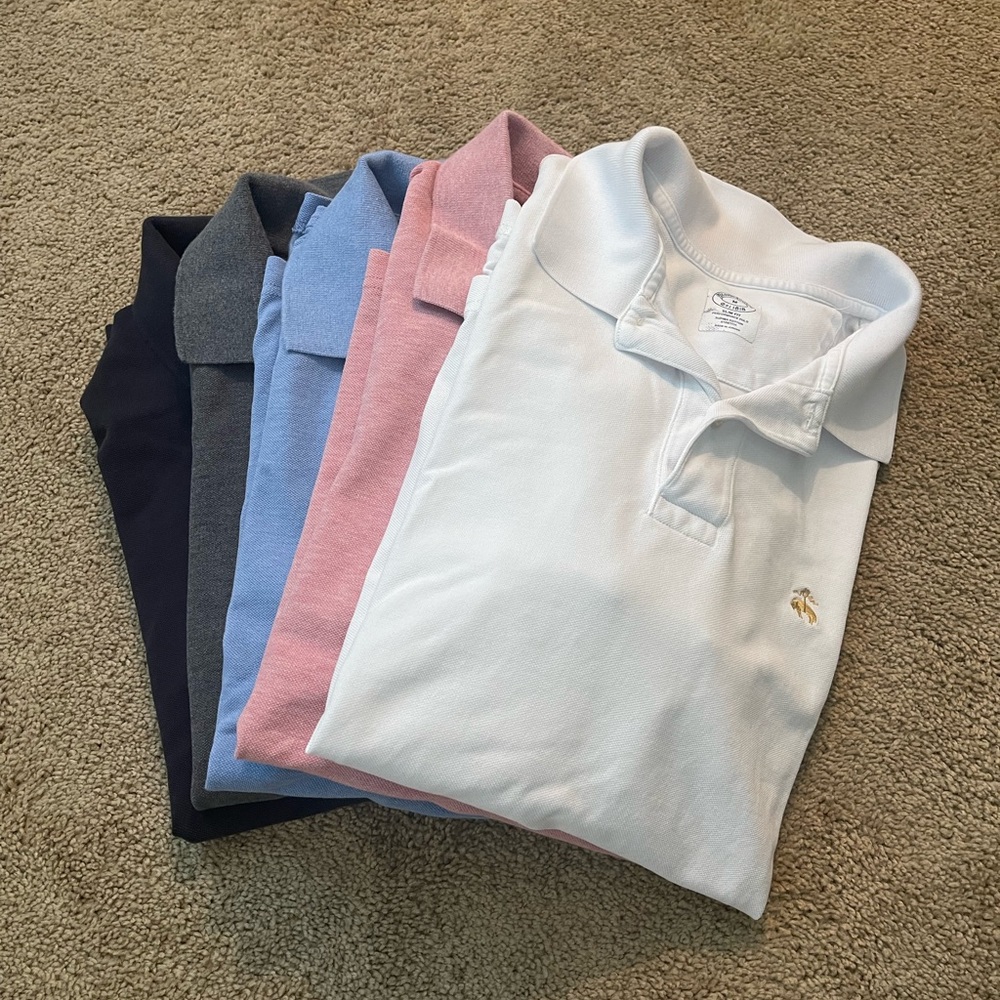 Brooks Brothers Slim Fit Performance Polo M